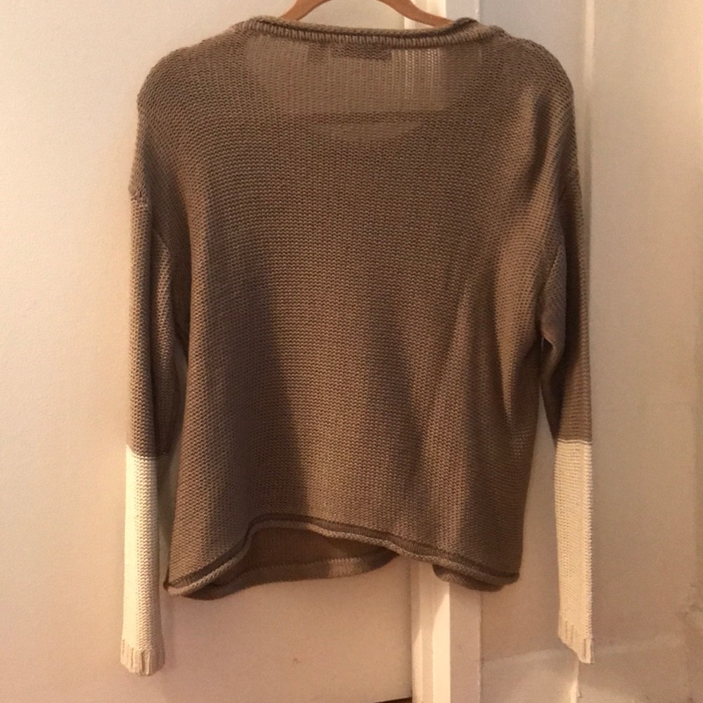 Ruby And Jenna Cream Ombre Sweater Size Large - image 6